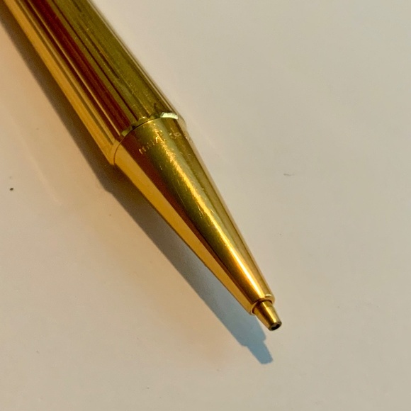 Must de Cartier Gold Plated Mechanical Pencil - Picture 2 of 12